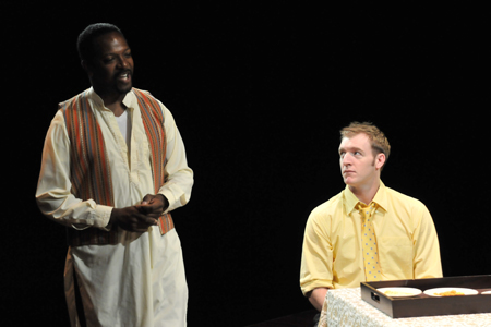 Ensemble member James Vincent Meredith with Cliff Chamberlain